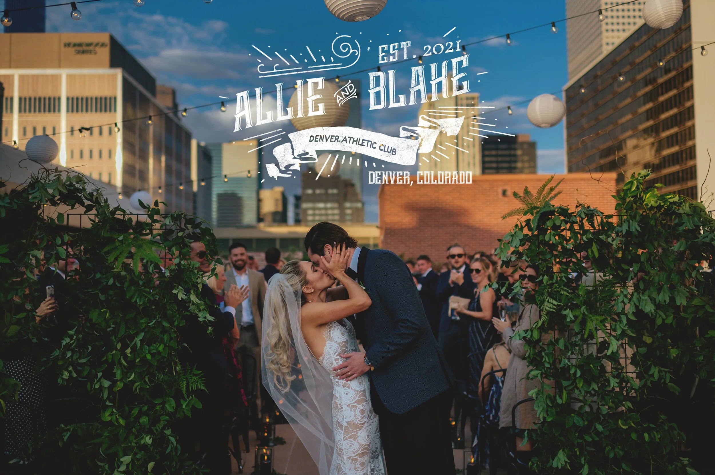 Allie + Blake | Denver Athletic Club