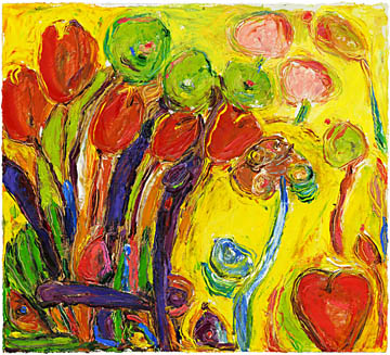 Hearts and petals