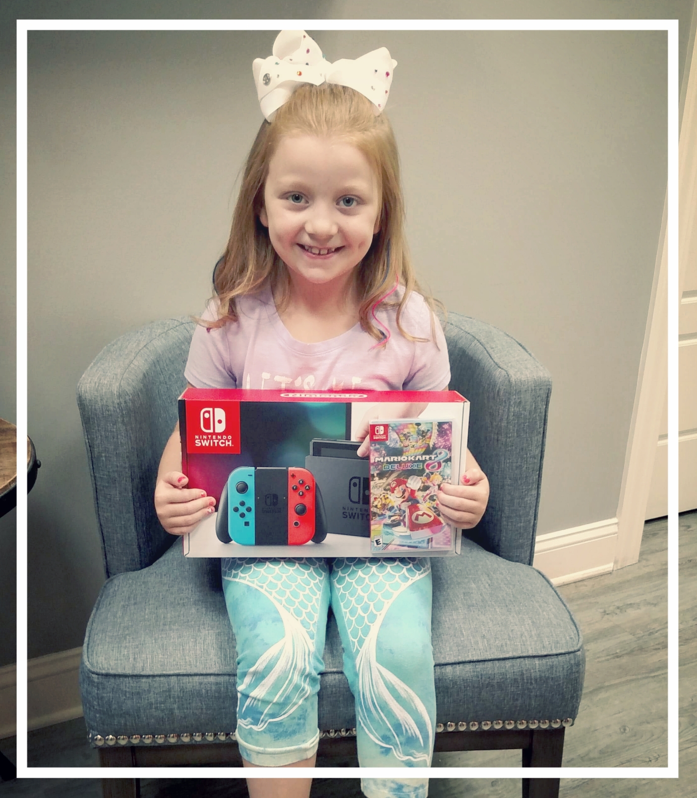 July's Nintendo Switch Winner: Karli Clevenger from Chattaroy, WV
