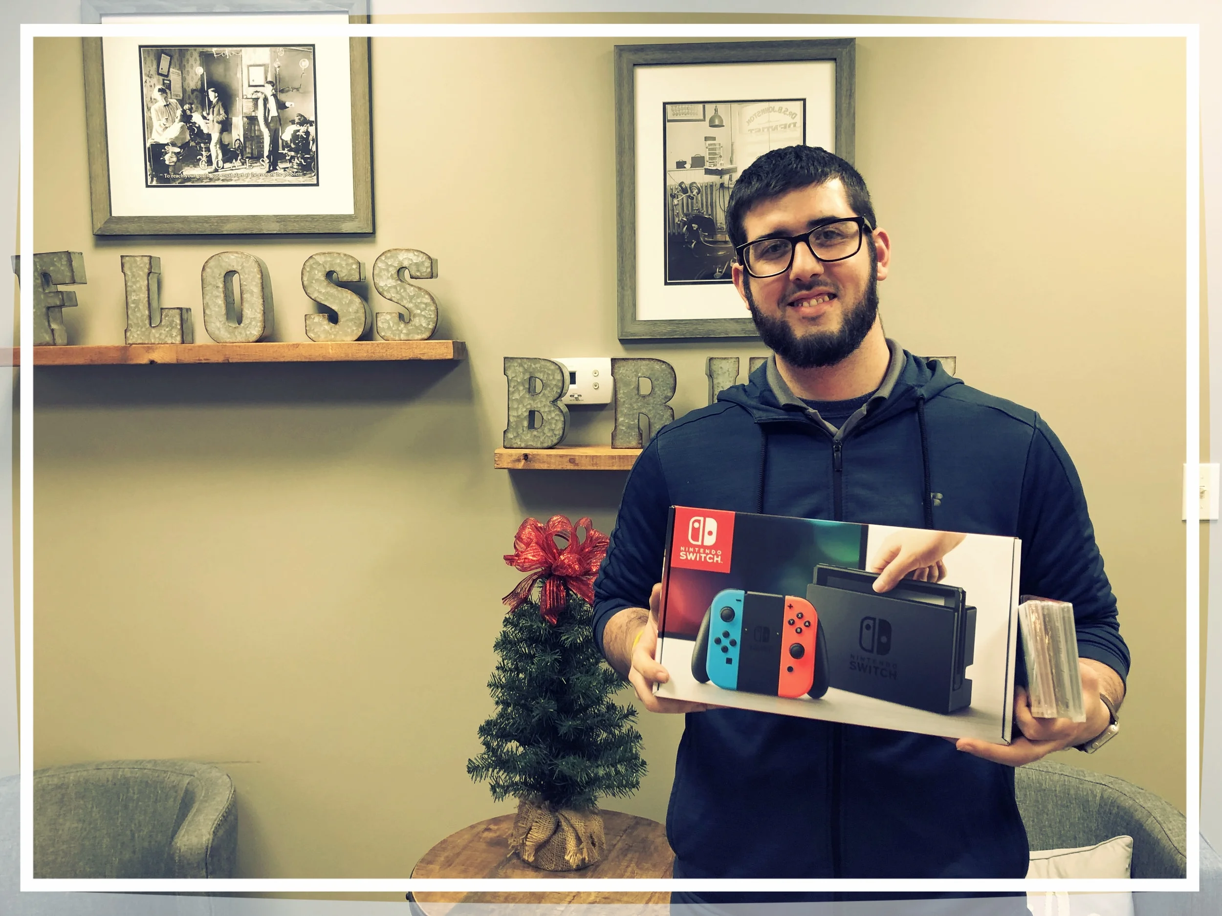 November's Nintendo Switch Winner: Bobby Creed from Hardy, KY