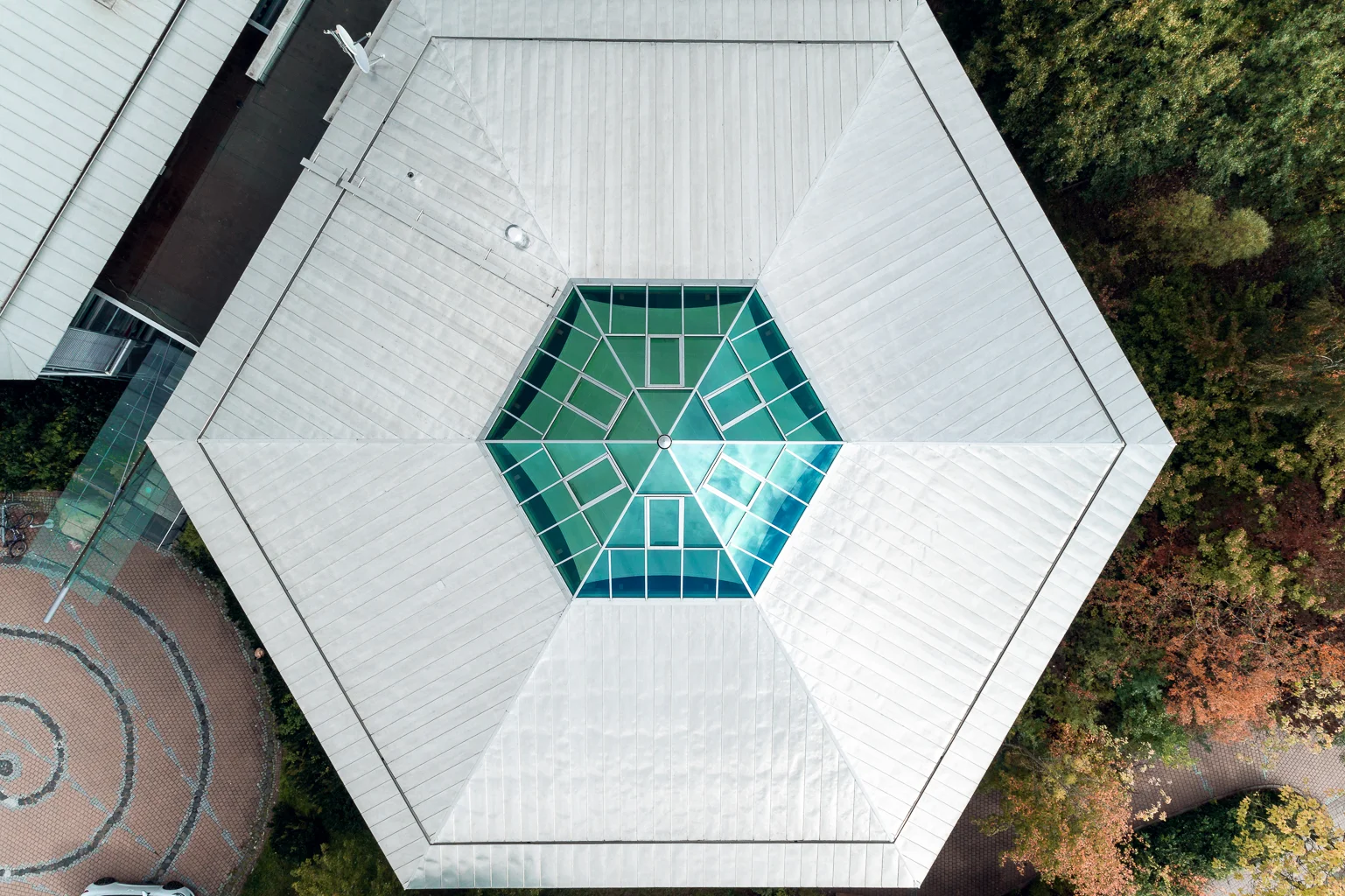 Detailaufnahme Dronenfotografie