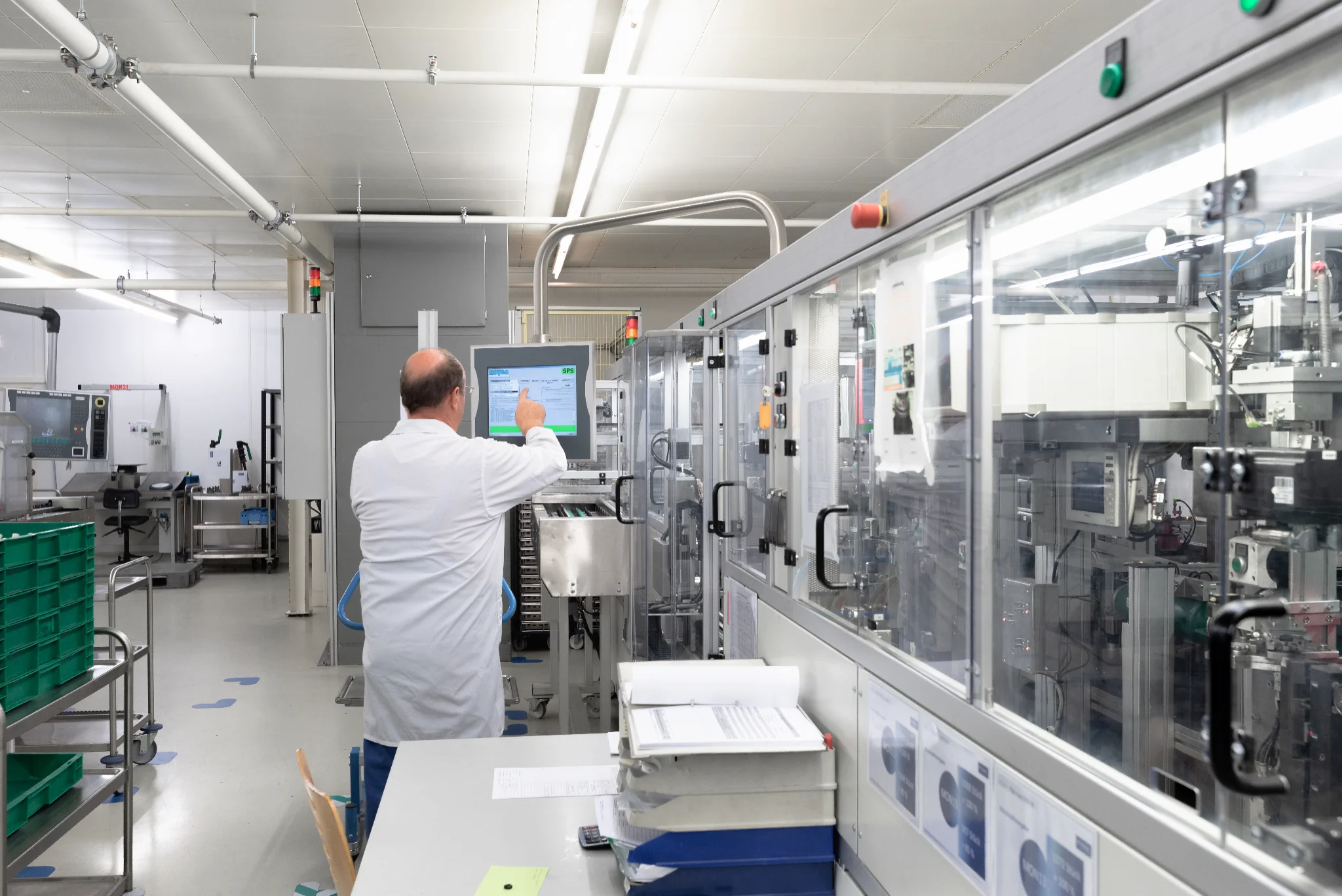 Objekt & Industriefotograf Deutschland: Innenaufnahme des Labors