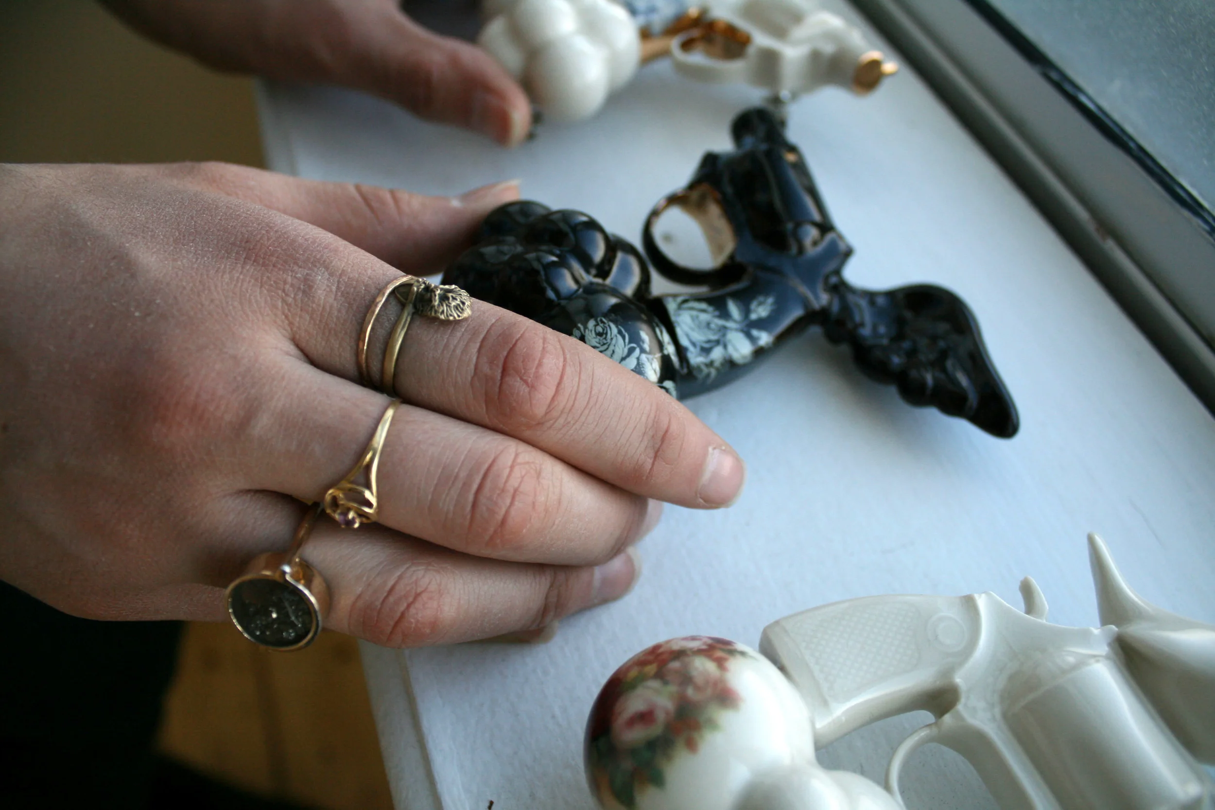 Shootfly brooch