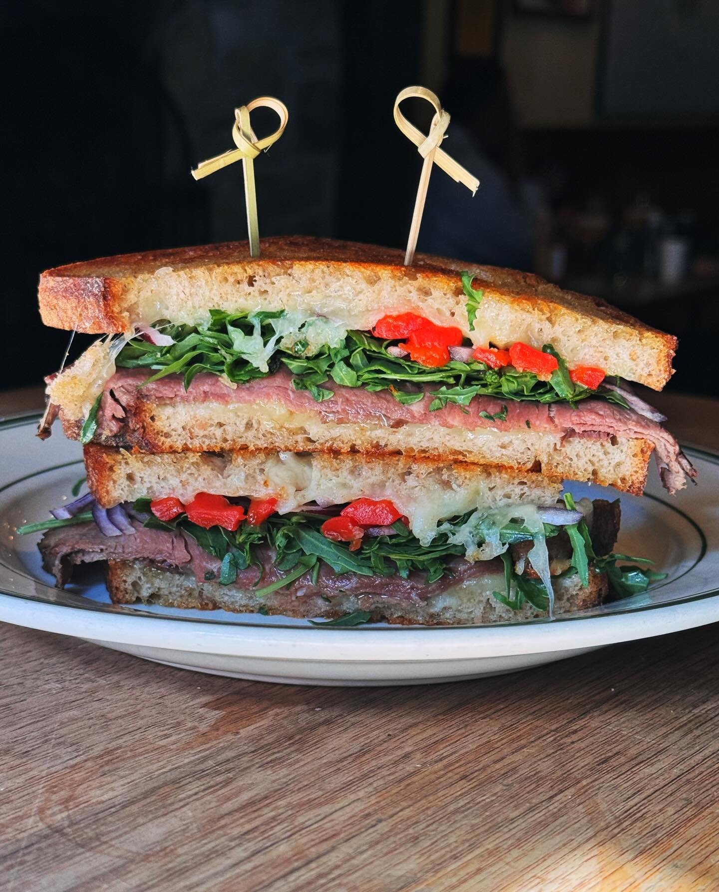 Remember Nickleback? Well, look at this photograph

WEEKLY SPECIALS

SANDWICH
Roast beef, cheddar, arugula, roasted red peppers &amp; red onion

PASTA
Beef sausage, onion, peppers, marinara &amp; bechamel