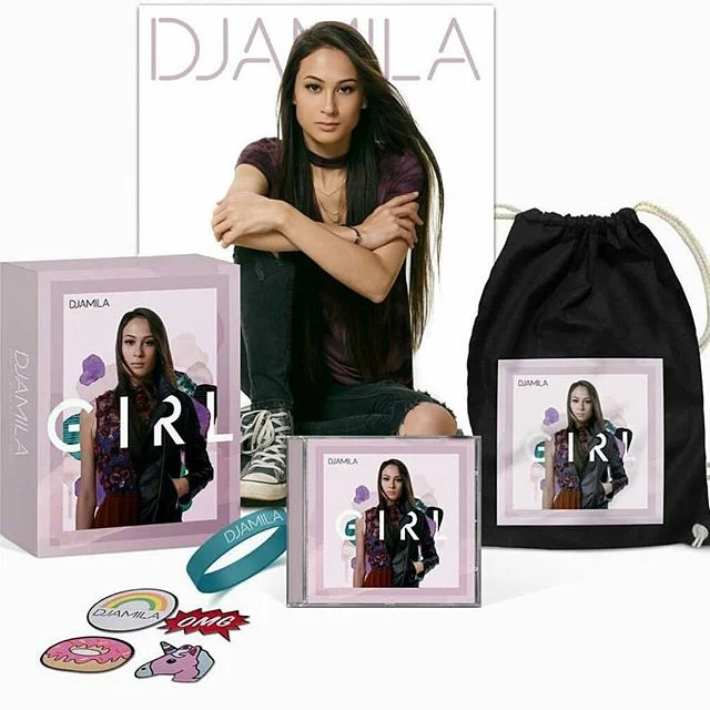 "Invisble" on Djamila "Girl" Album & Fanbox (Becky Jerams/Ellie Wyatt/Paul Drew)