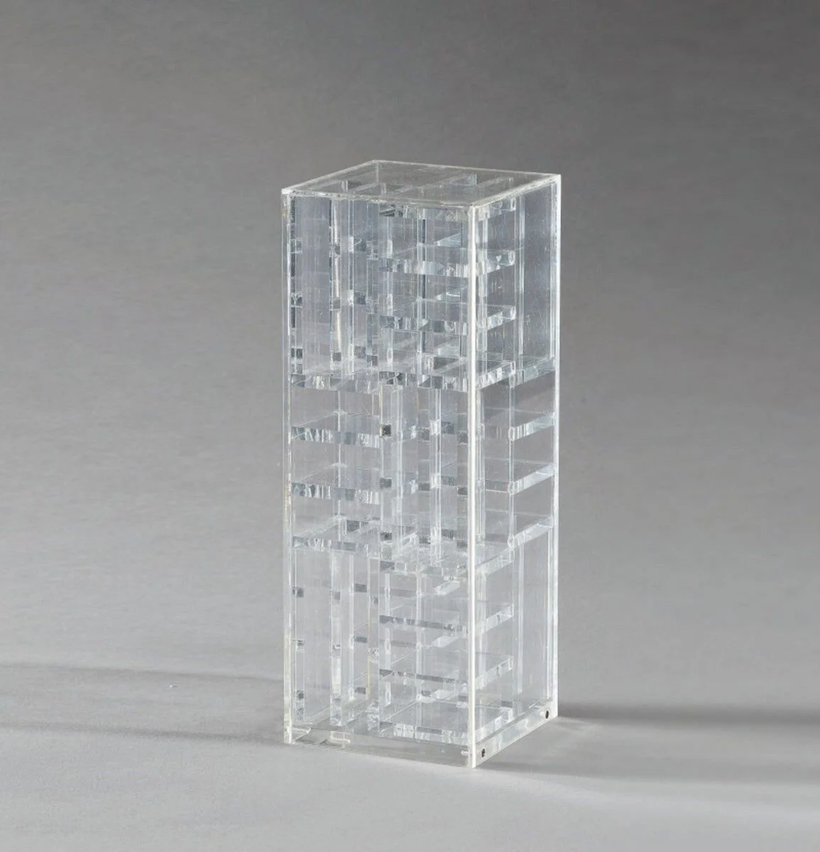 Sans Titre, 1971  Acrylic construction  26h x 10w x 10d cm  10.24h x 3.94w x 3.94d in