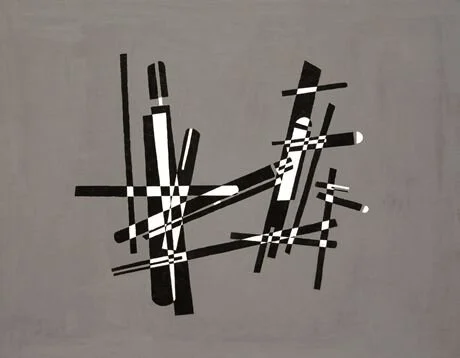 Untitled, 1959  Tempera on Paper  30h x 39w cm  11.81h x 15.35w in