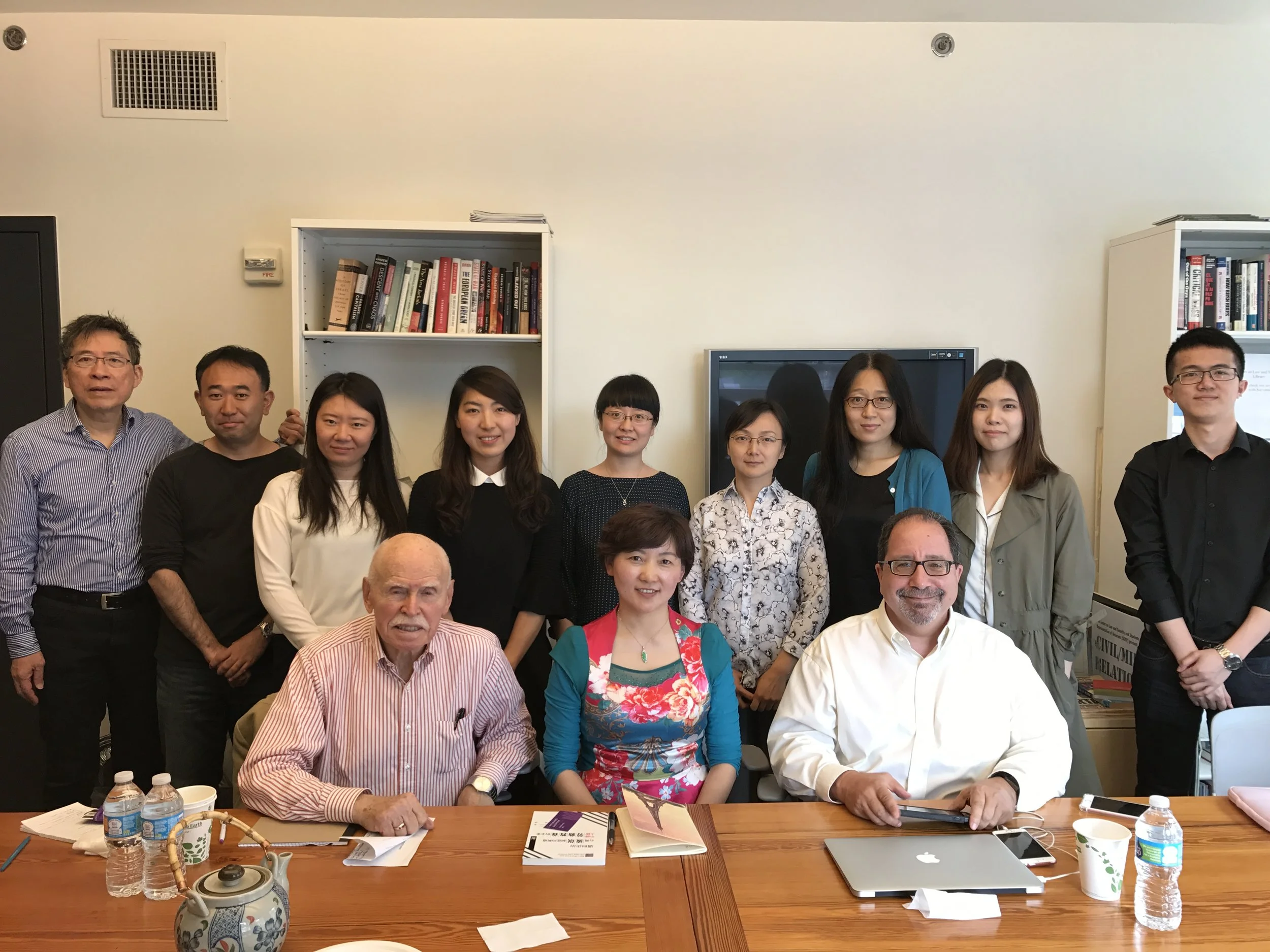 A Meeting with Professor Yuan Lin from Southwest University of Political Science