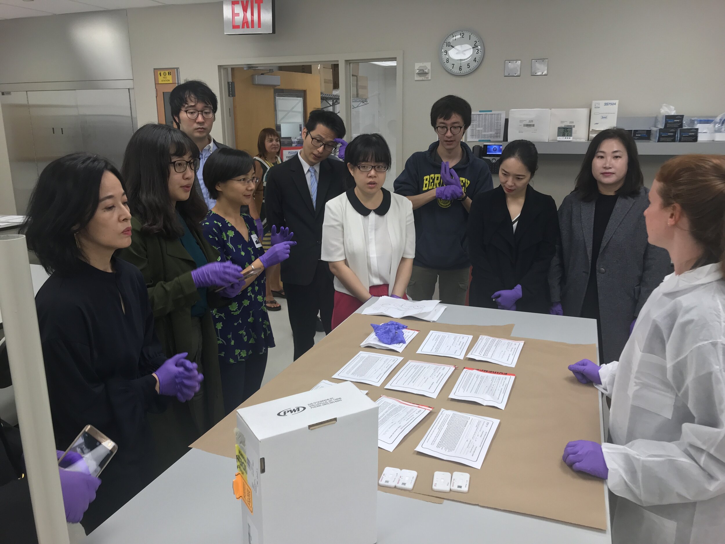 A visit to the Chief Medical Examiner's DNA Lab