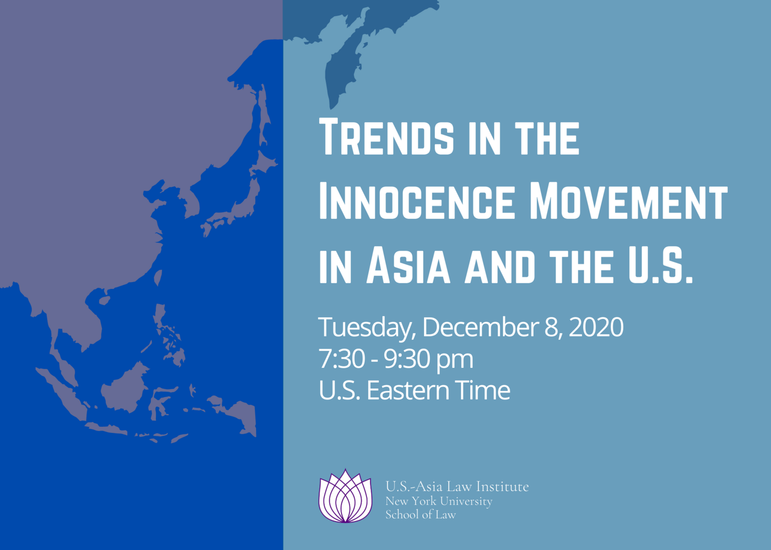 Trends in the Innocence Movement in Asia and the U.S.