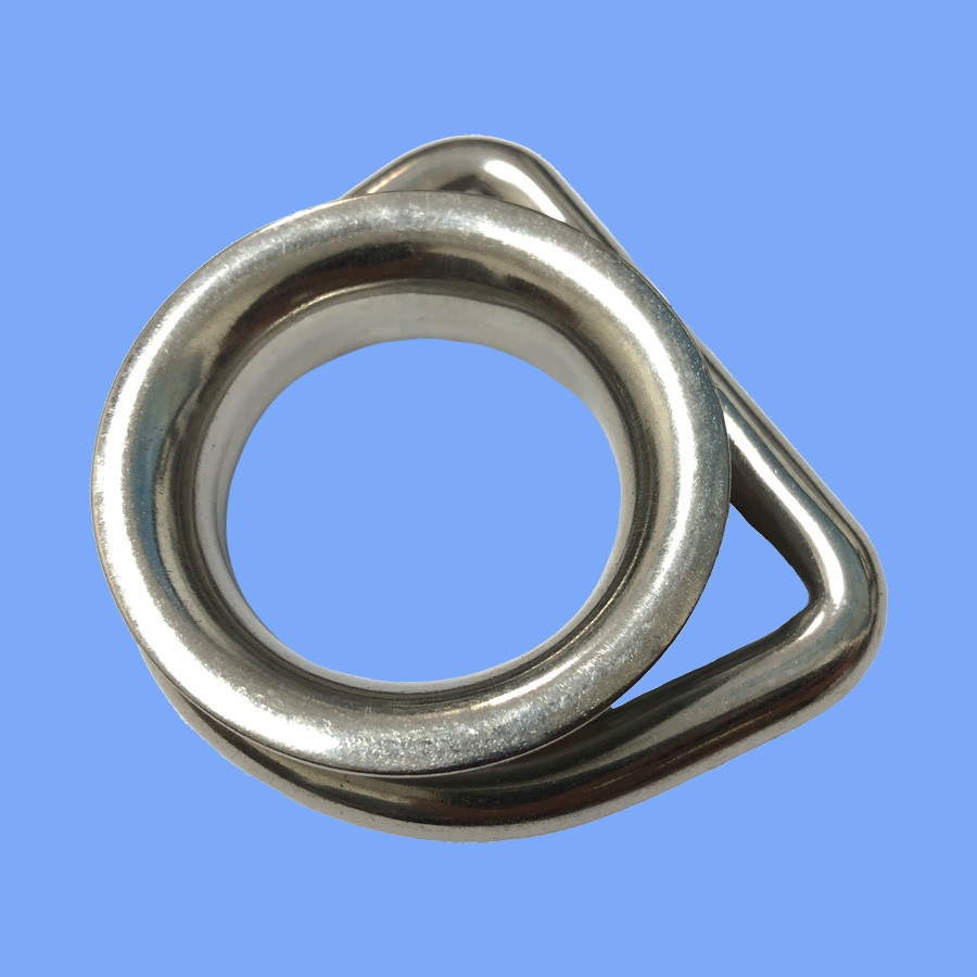 SolaMesh Dee Ring Thimble Stainless Steel Type 316 6mm x 50mm (1/4