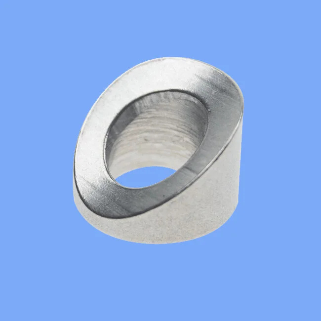 STAINLESS STEEL - 30 DEGREES ANGLED WASHER FOR ROUND POST - T316