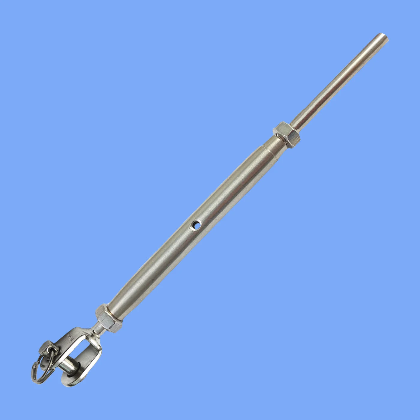 STAINLESS STEEL HAND &amp; MACHINE SWAGE JAW AND LIFE LINE STUD TURNBUCKLE -T316