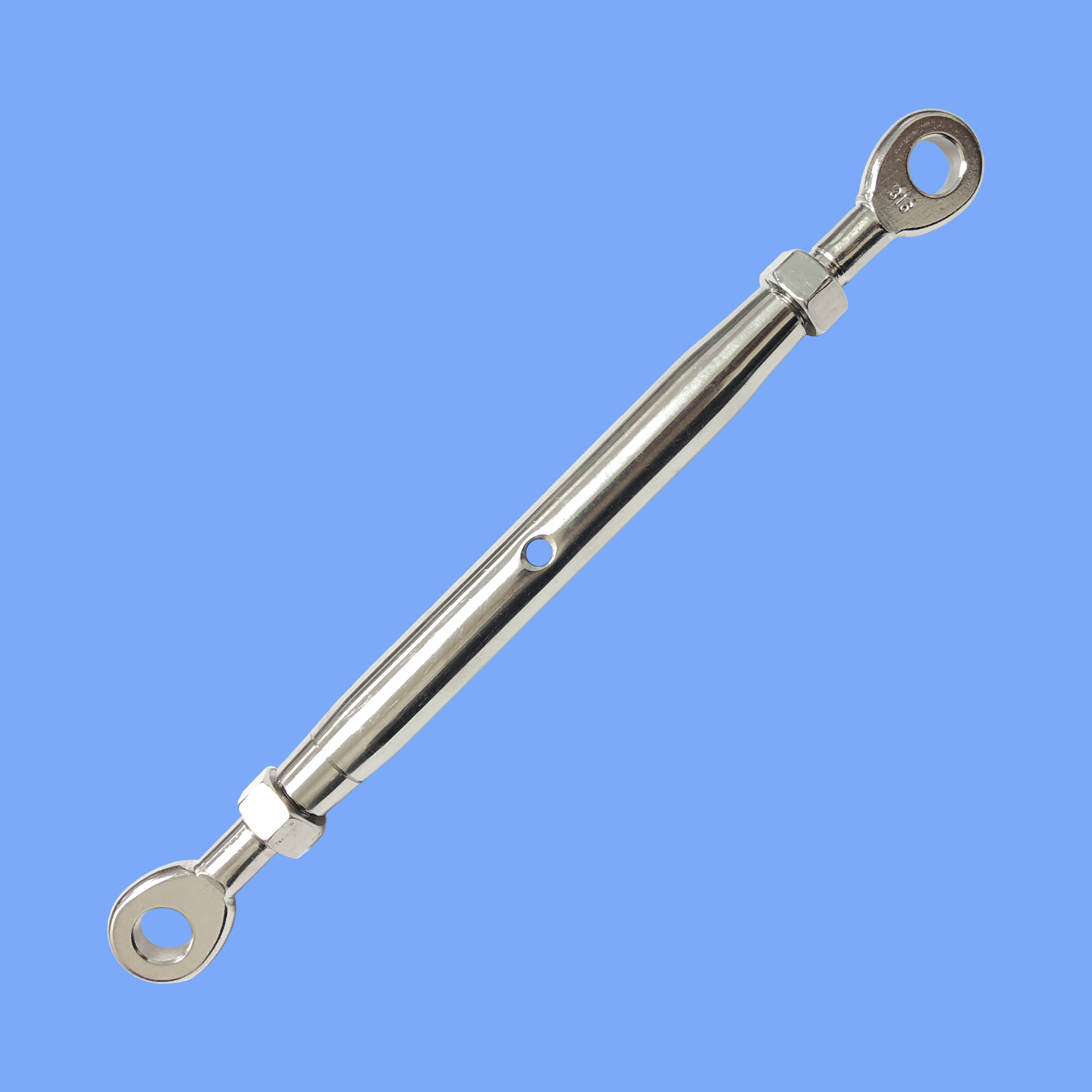 STAINLESS STEEL MARINE EYE AND EYE TURNBUCKLE - T316