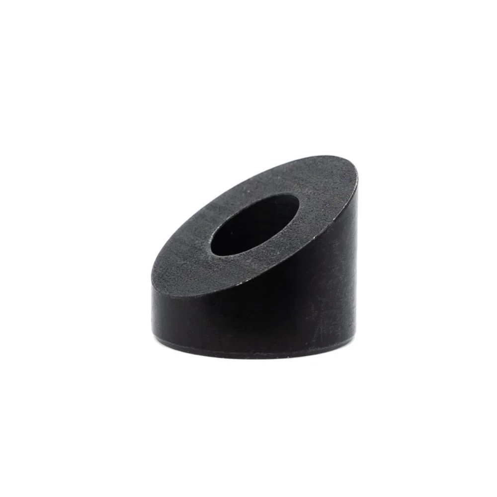 thumbnail image 2 of Black T316 Stainless Steel 30° Angled Stair Washer For 1/8″ & 3/16″ Cable Railing 2 of 4
