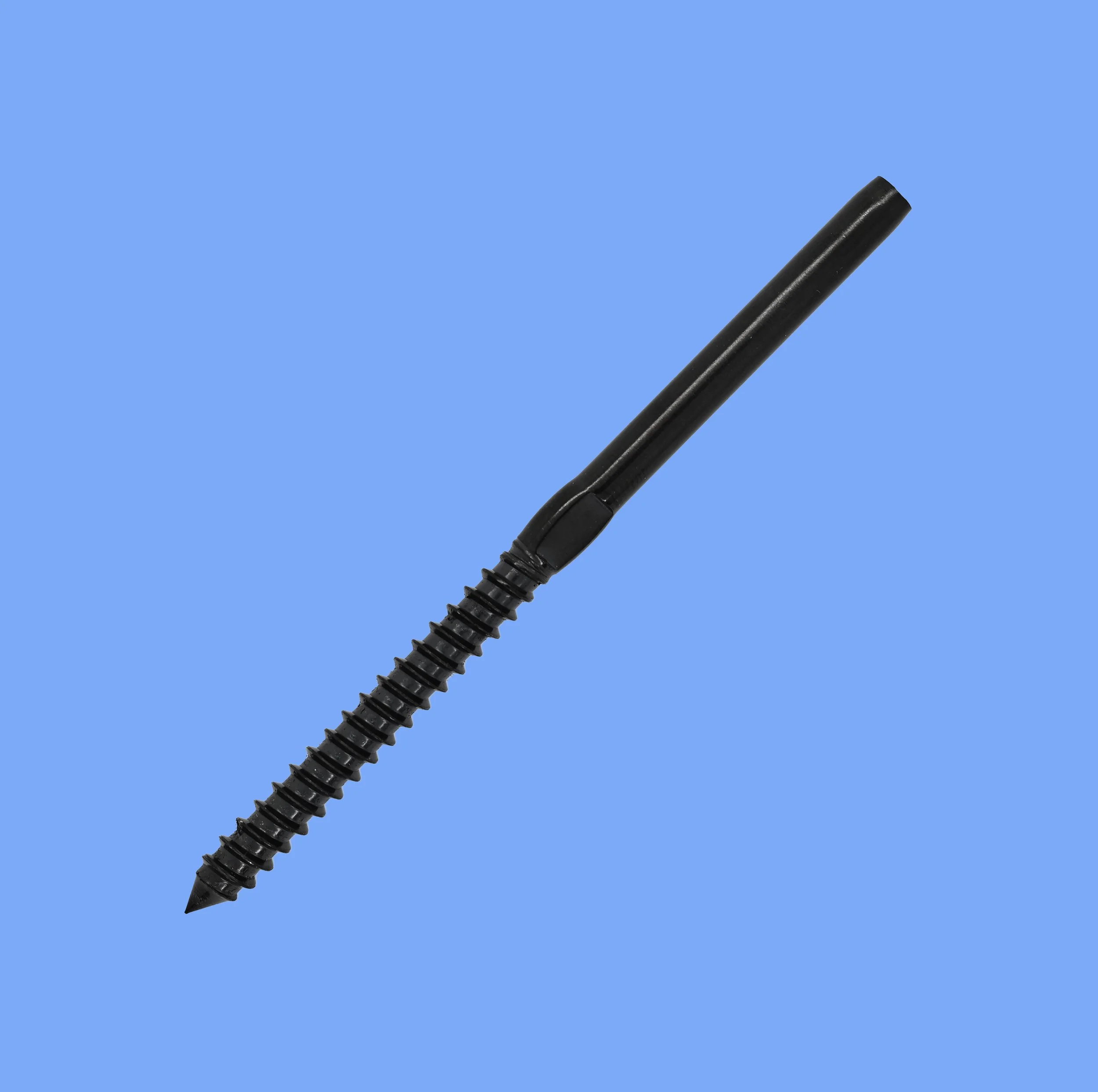 STAINLESS STEEL BLACK OXIDE HAND SWAGE LAG STUD  - T316