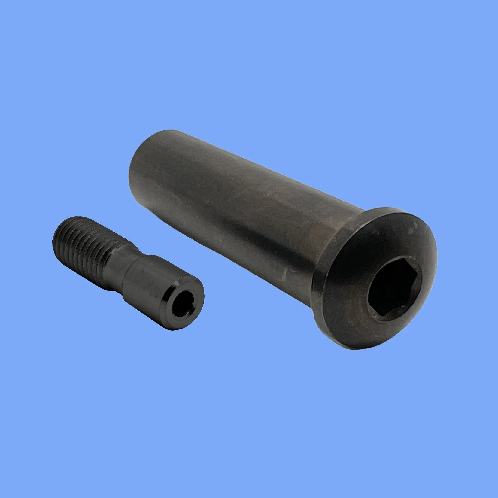 STAINLESS STEEL BLACK OXIDE STREAMLINE RECEIVER & STUD FOR 3/16" CABLE - T316