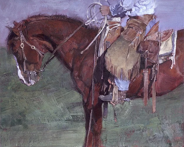 ©2017, Jill Soukup, Hold Steady , oil, 37 x 45.5 inches