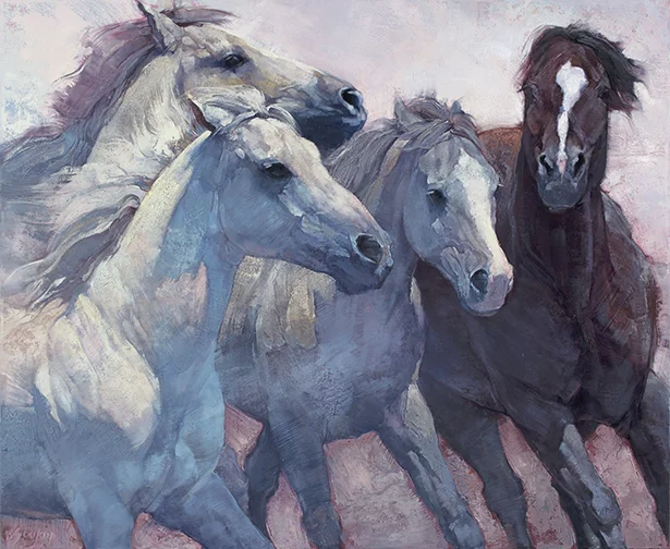 ©2018, Jill Soukup., Gray’dations , oil, 43.5 x 54 inches