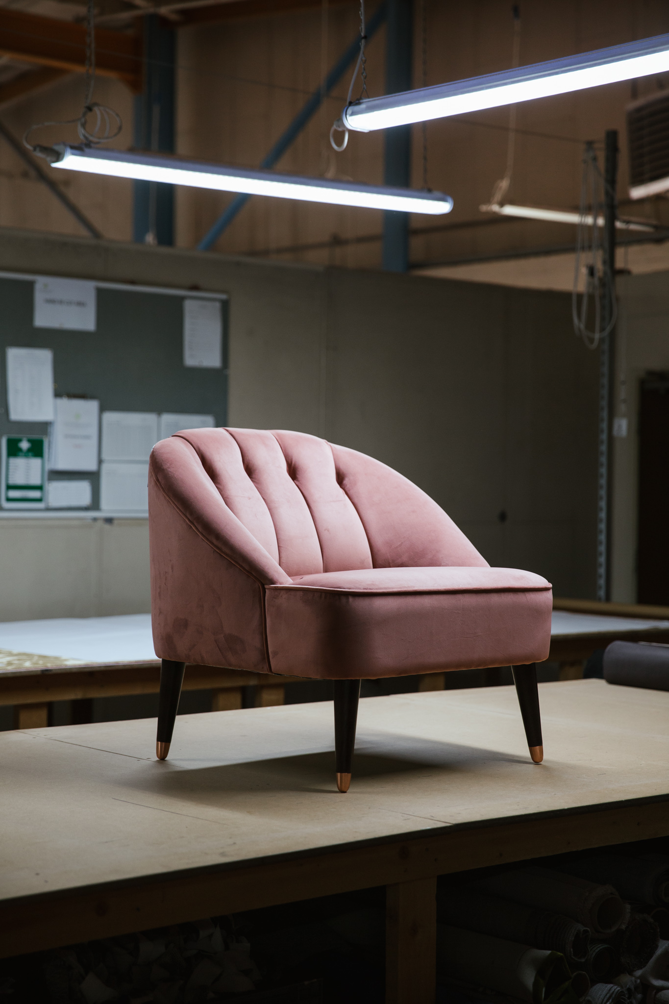 MADE Margot chair, factory visit