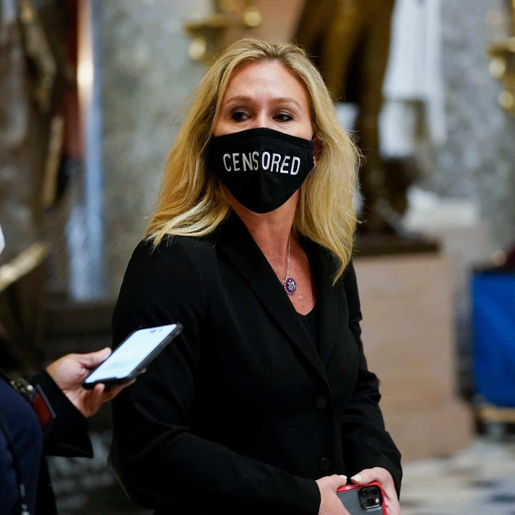  ADVERTISEMENT  ELECTION 2021 Twitter temporarily suspends Rep. Marjorie Taylor Greene for election misinformation