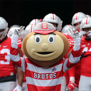 @Brutus_Buckeye is currently a Twitter-verified account with over 184,000 followers.