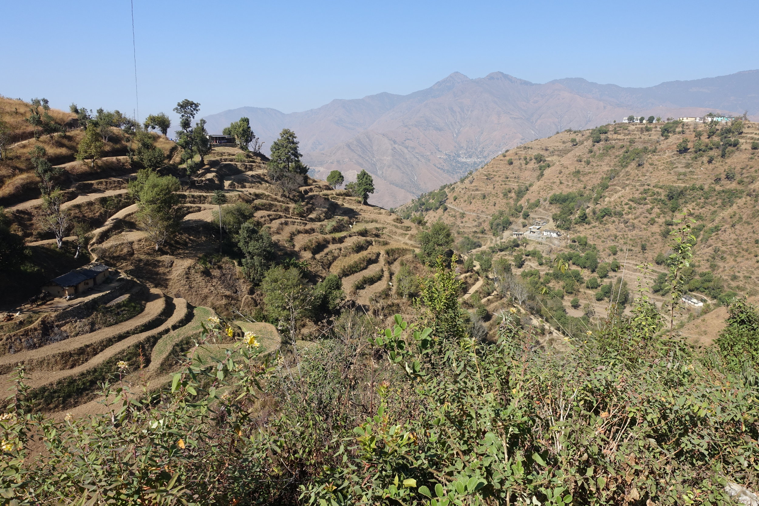 Villages of the foothills and mountains of Uttarakhand offer breathtaking views and numerous trekking opportunities.