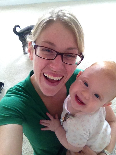 The last photo of my daughter and me in the room in which she was born.