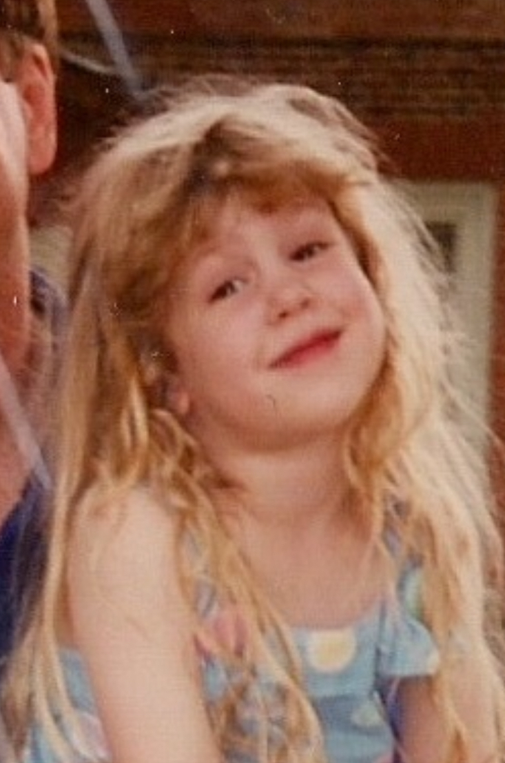 We apparently couldn’t afford a hairbrush. (Laugh! This is heavy.)