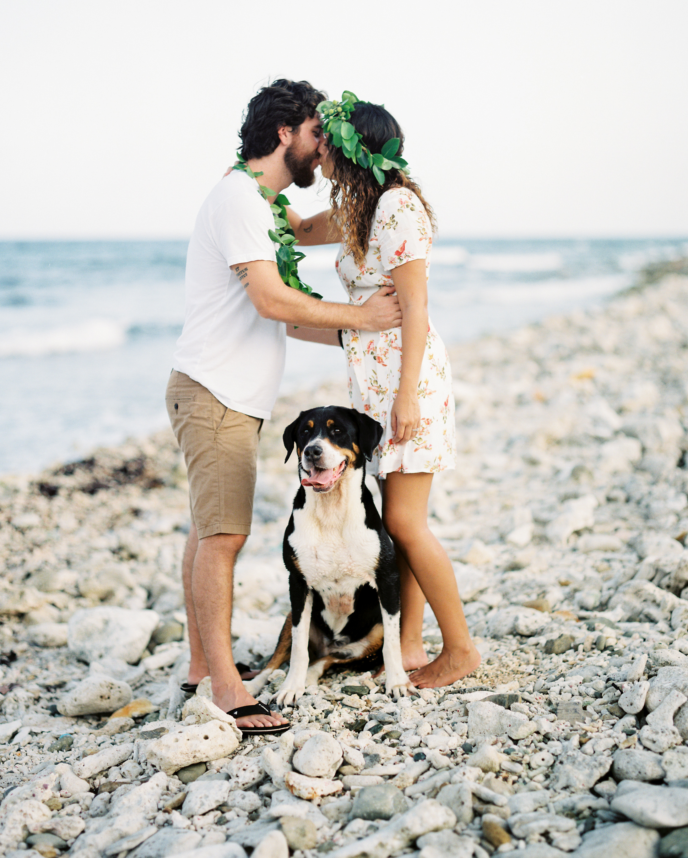 water island, st. thomas US virgin islands engagement photo