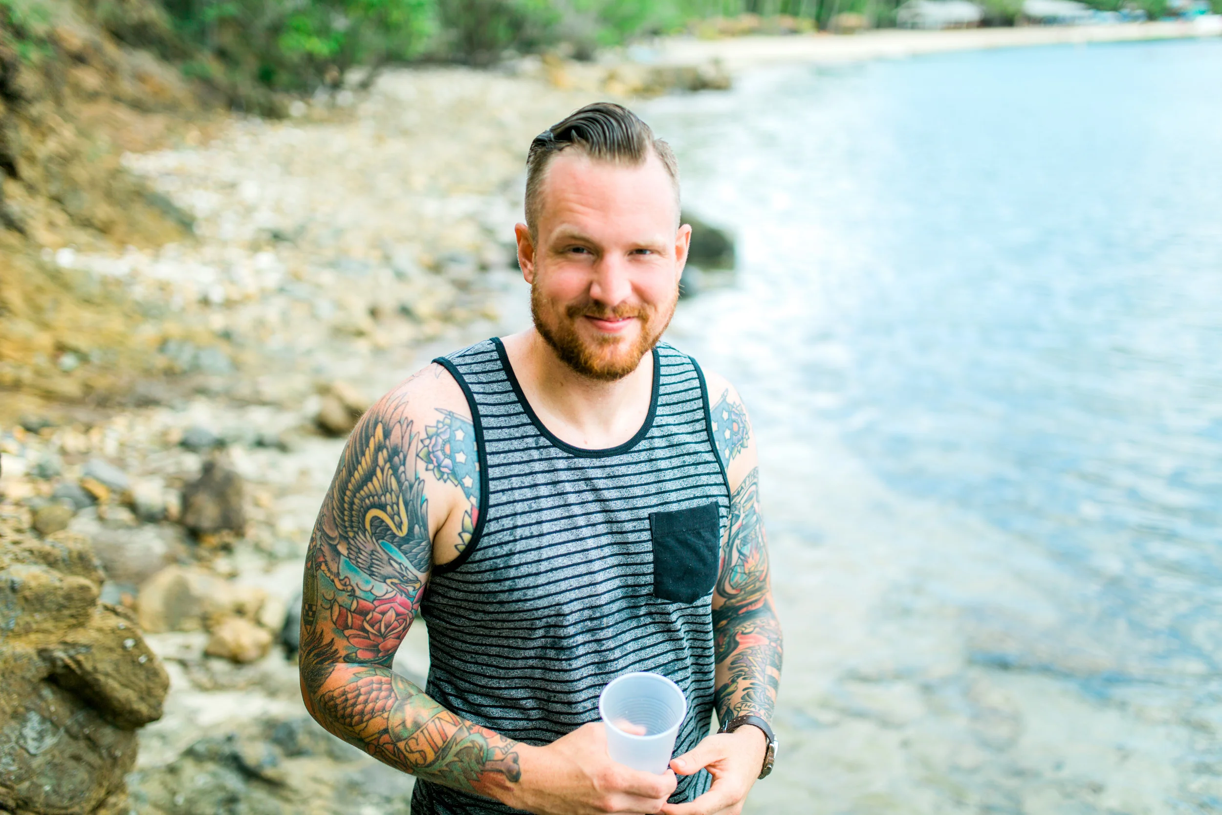 St. Thomas, water island, honeymoon beach USVI traveling photographer