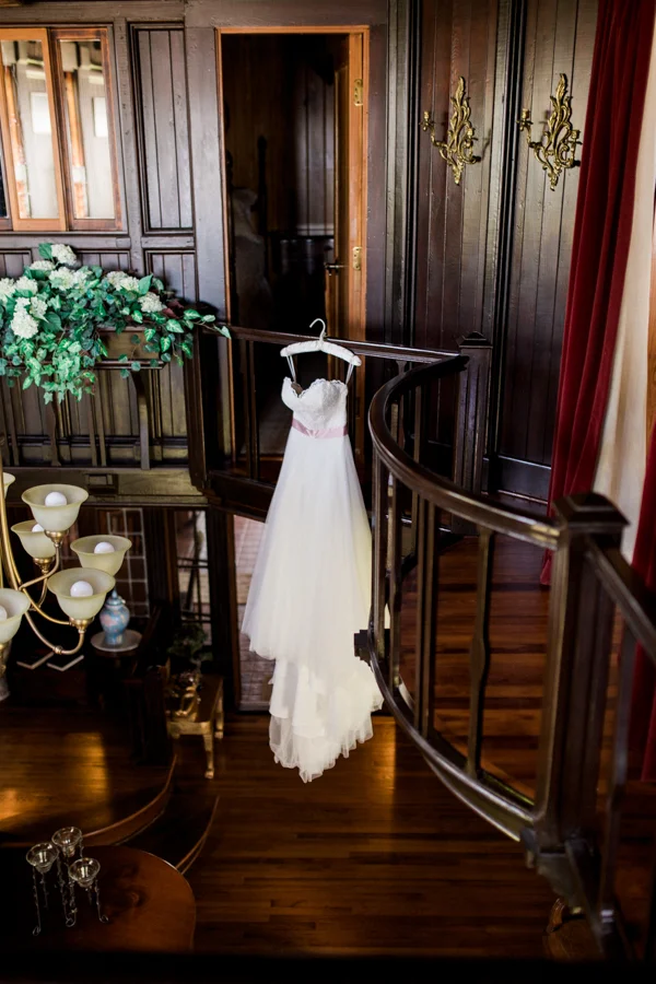estate on the halifax wedding photos getting ready, gown wedding dress detail