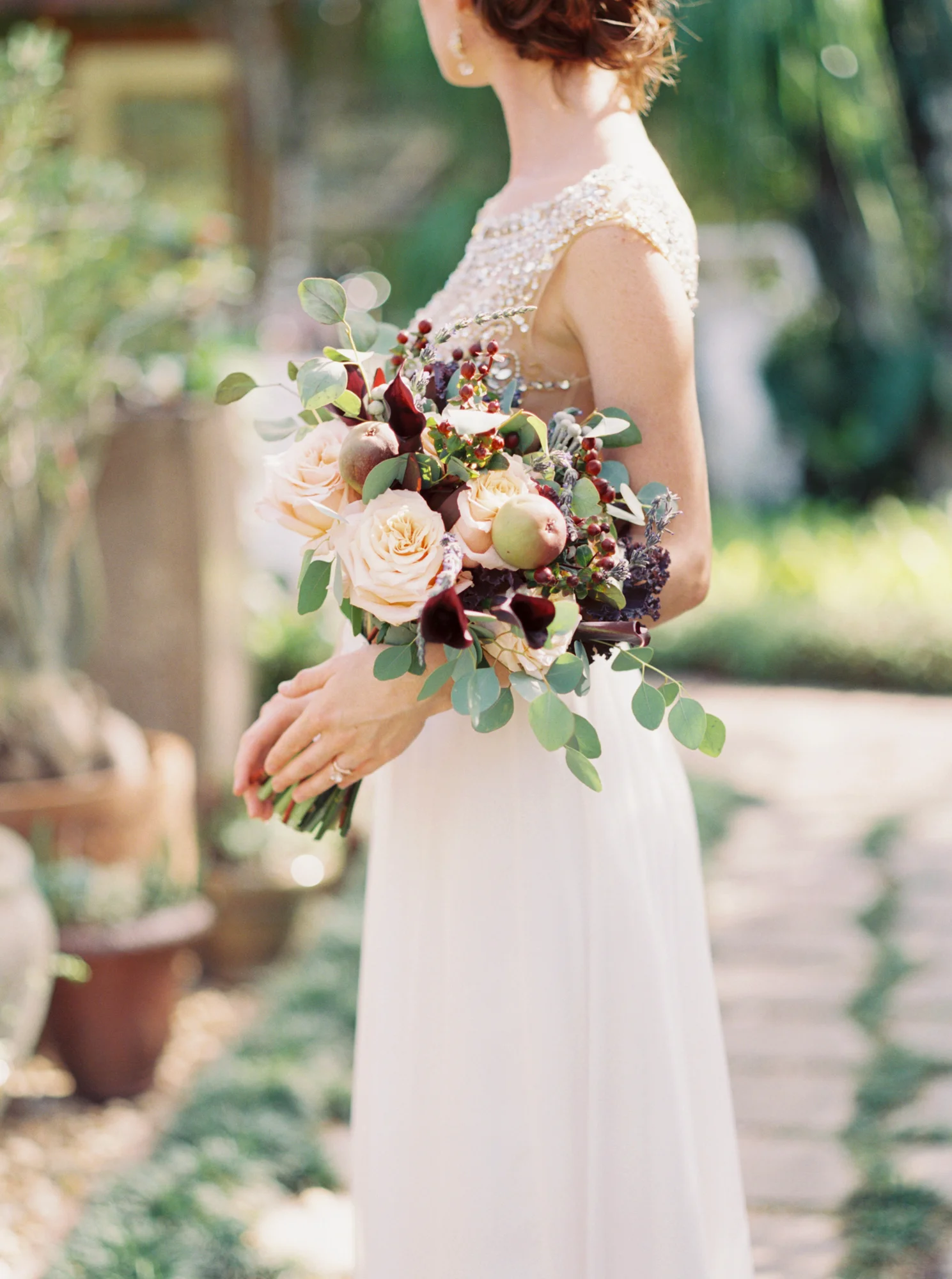 valkaria gardens palm bay FL brides bouquet wedding photos