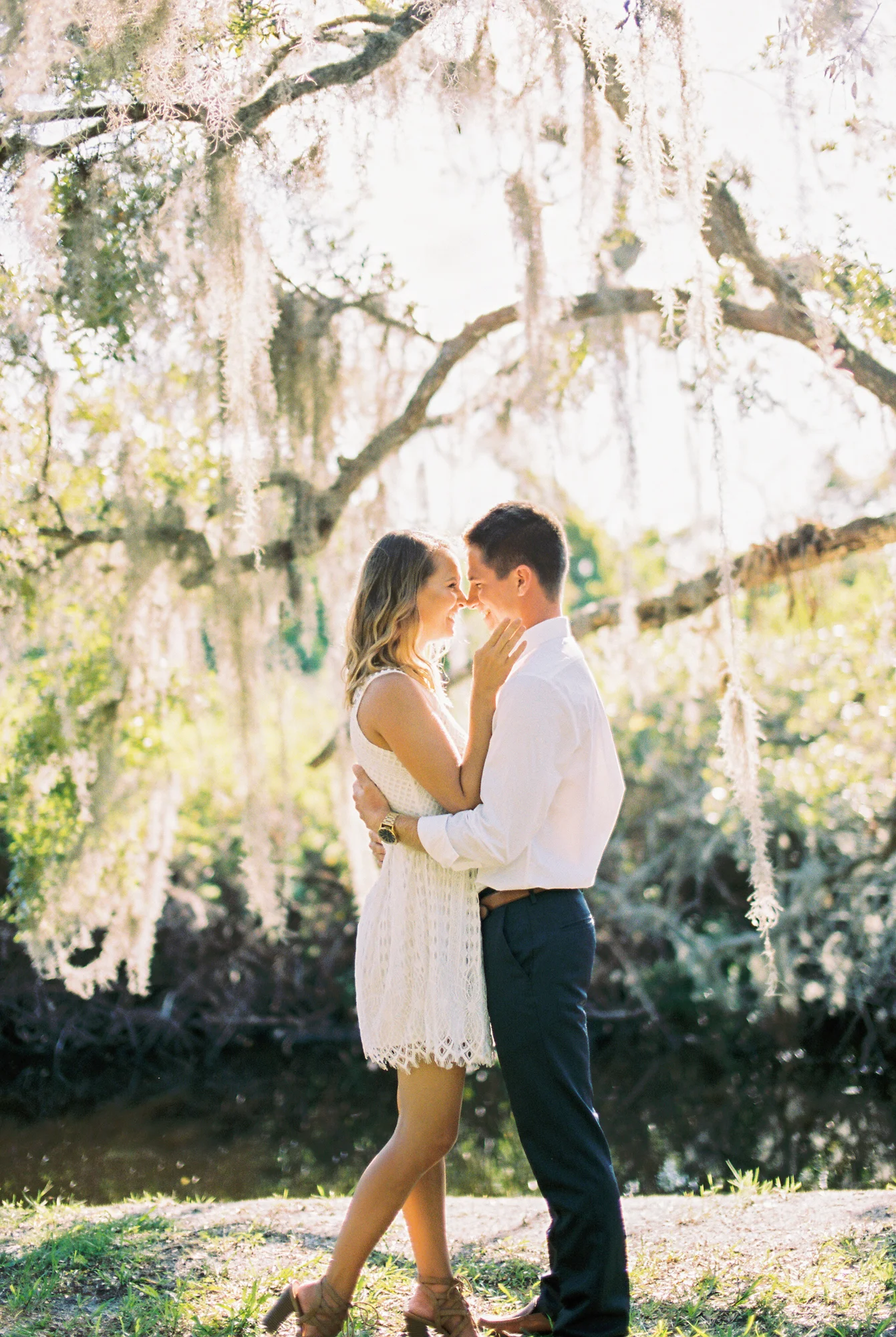 up the creek farms malabar fl engagement and wedding photos