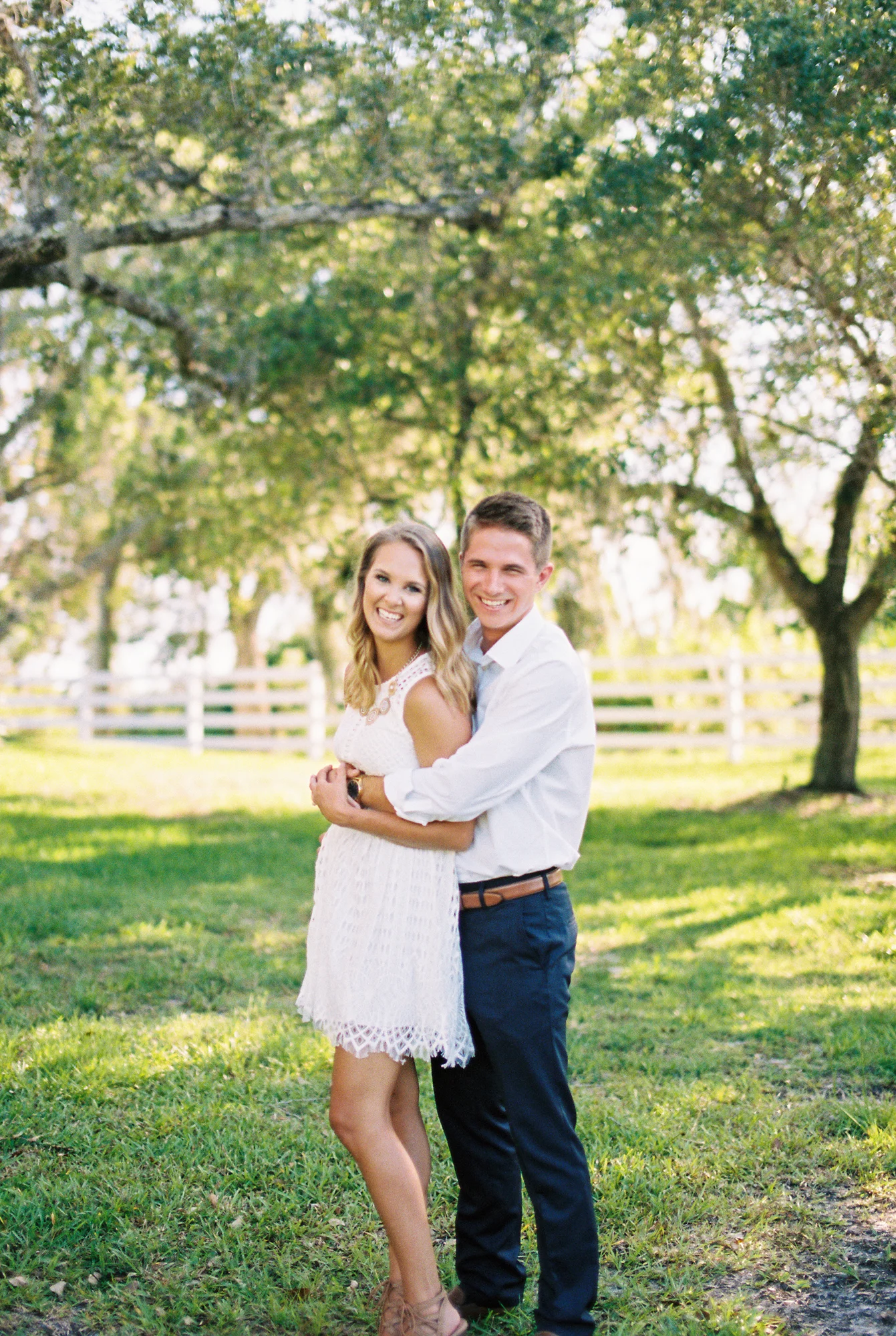 up the creek farms malabar fl engagement and wedding photos