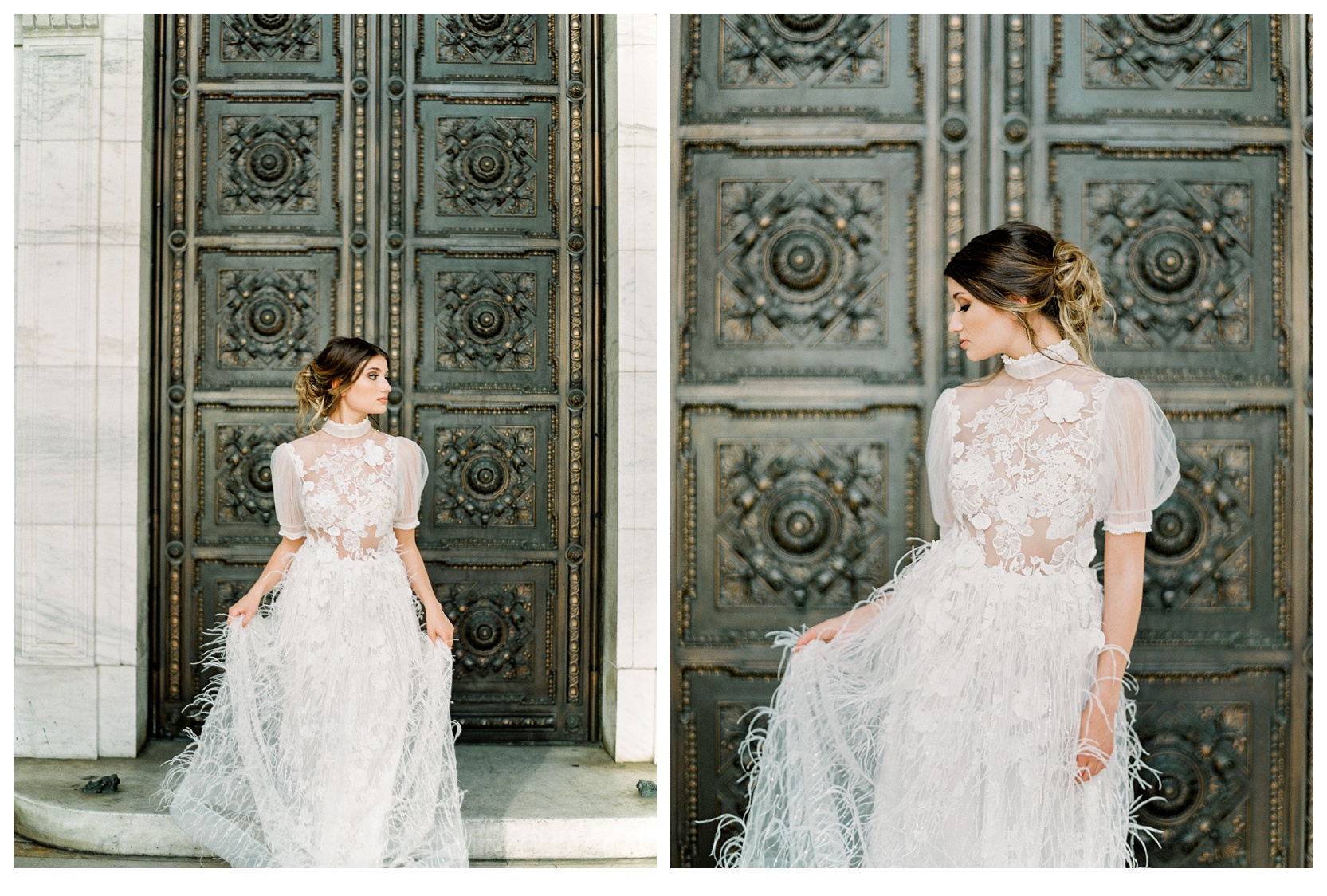 Nyc Public Library Studio Bridal Wedding Inspo Manhattan New York