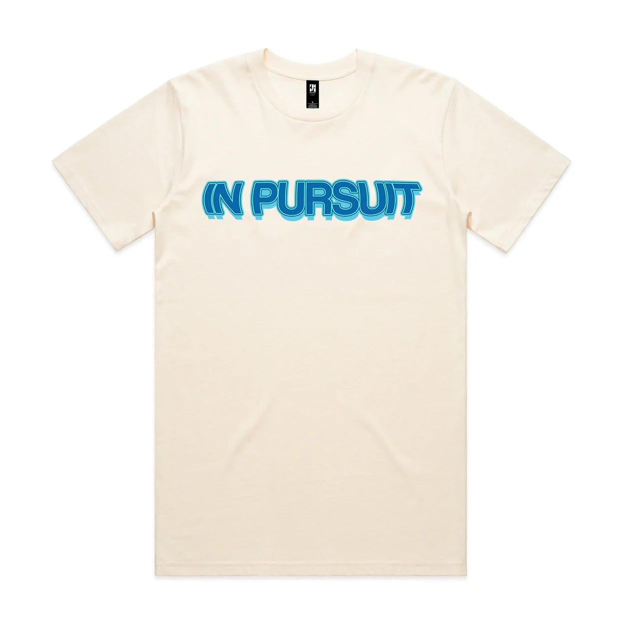 "In Pursuit" Logo Tee (Cream)