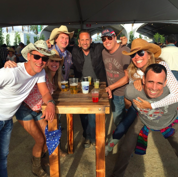 Rip with Erik Smith and friends at Stagecoach (May 2016)