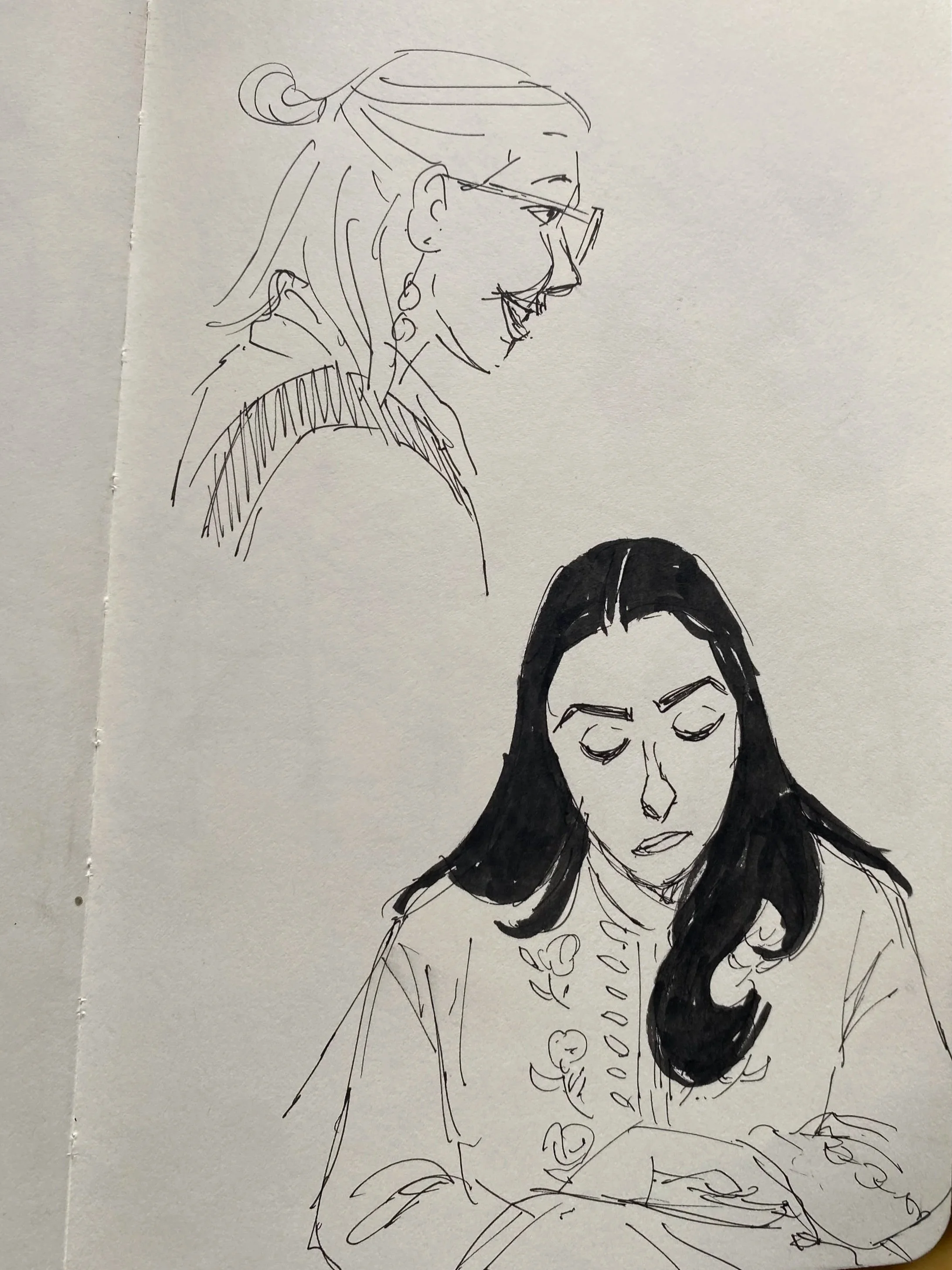 Cricket Green School - pen