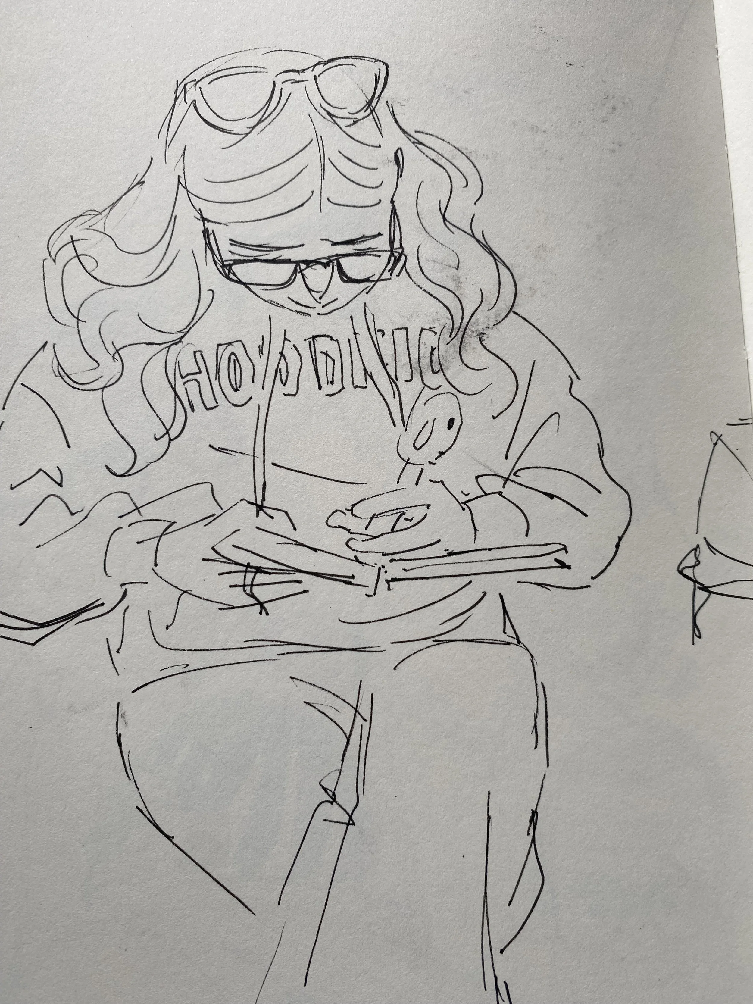 Cricket Green School - pen