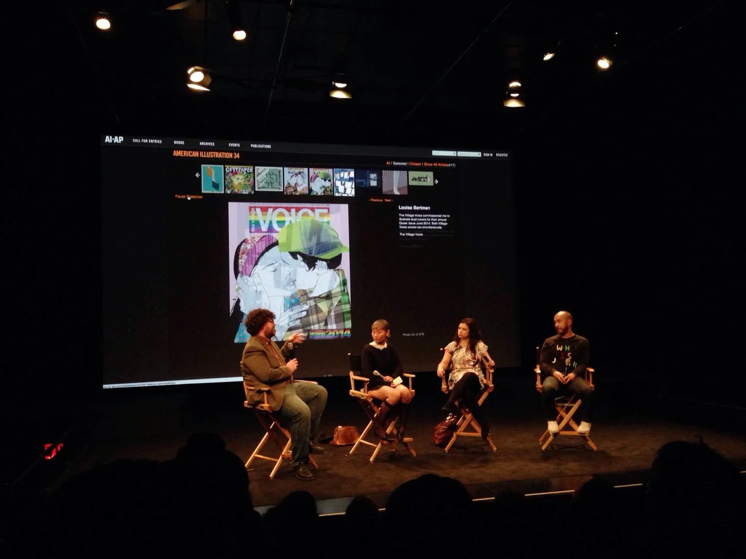 Illustrator Louisa Bertman Commarts Winner