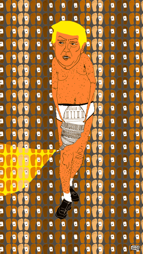 TRUMP coronavirus — louisa bertman