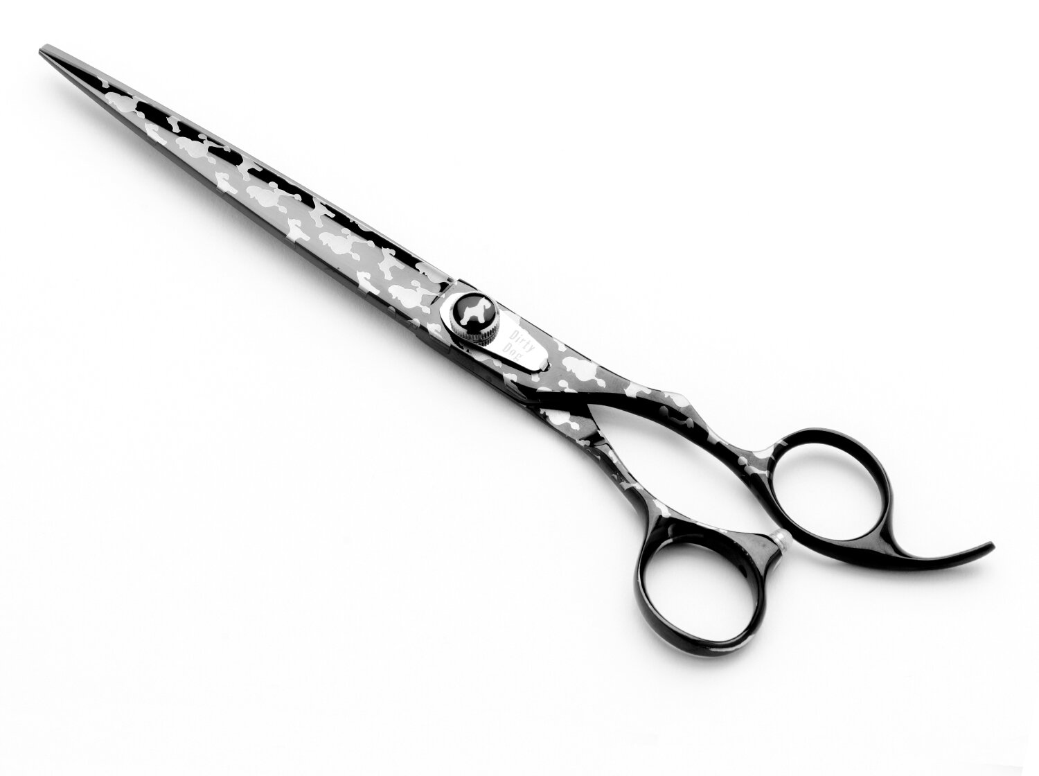Case,BTS-133 Professional Dog Grooming Scissors Shears 6.5" Straight & Curved 