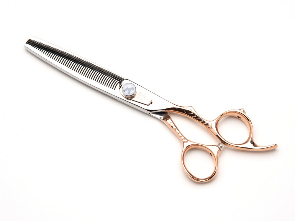 Matsui Dog Grooming Rose Gold 24 Tooth Texturising Scissor - Grooming  Scissors Direct USA