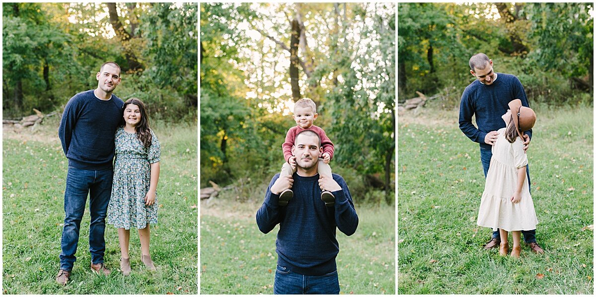  Father daugher, father son photos outside 
