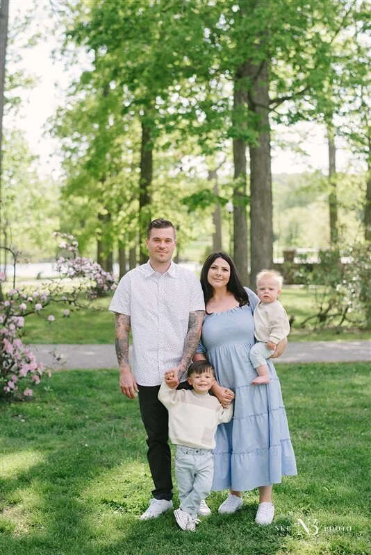 Rose Family Photo Session | Verona, NJ Photographer 