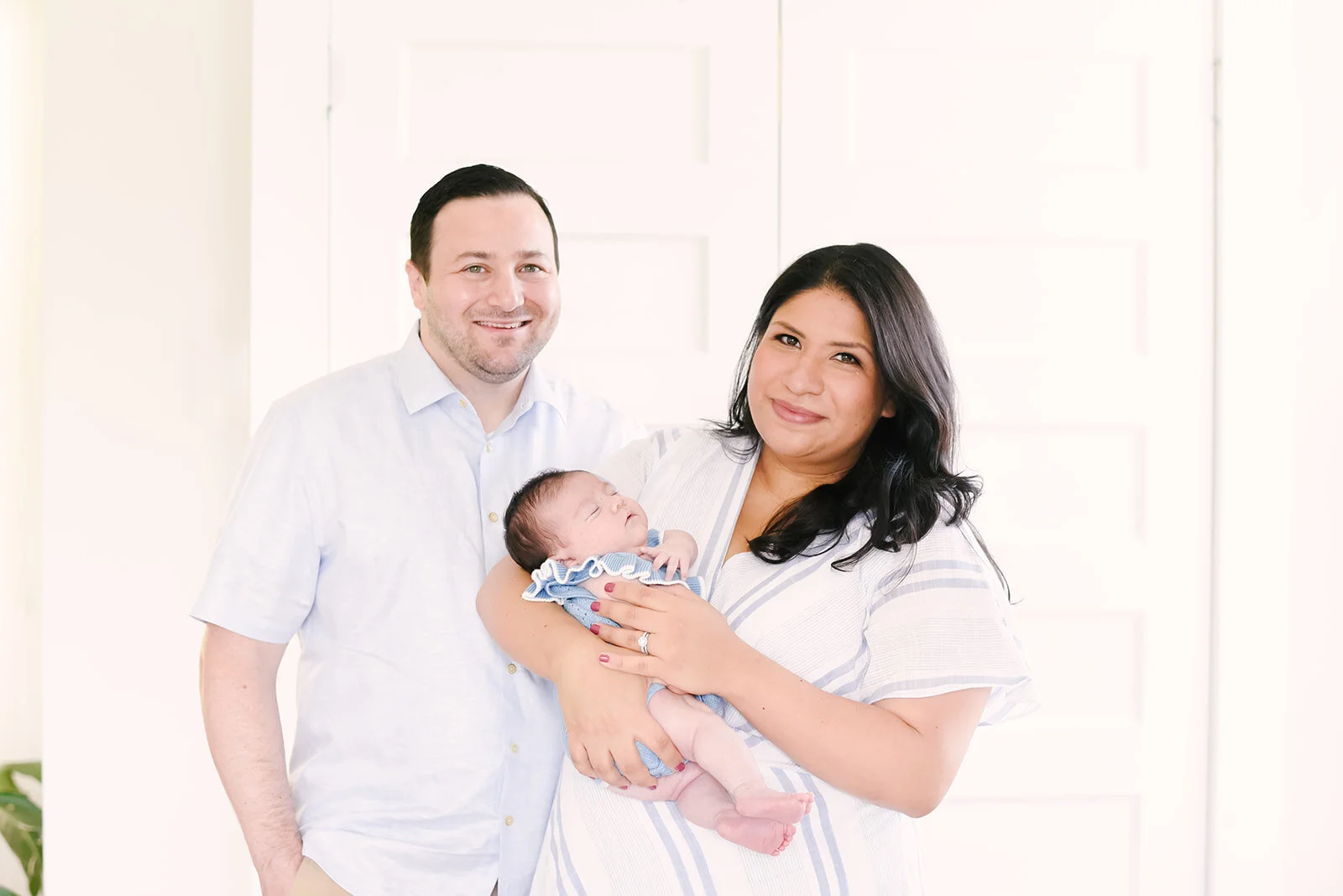 Meo's Newborn Session | Newborn Photos with Grandparents