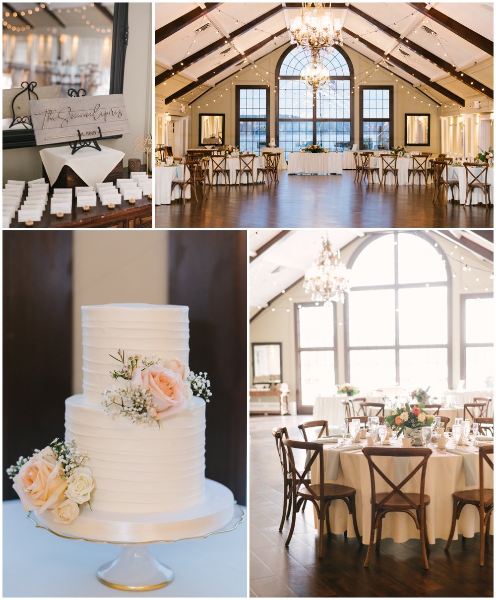 Reception details at Lake Mohawk Country Club Wedding | NKB Photo