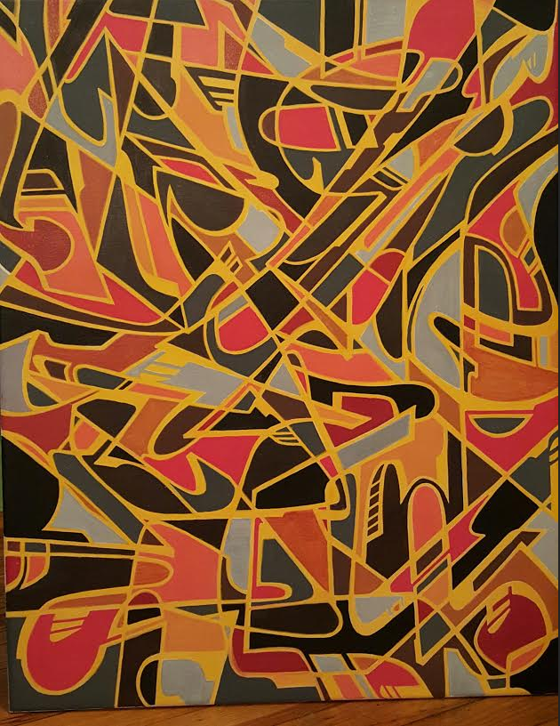 Jazz 2016, New series Rebirth , Mixed Media, inquiries only