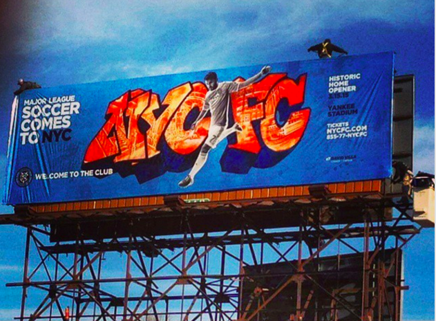 NYFC , 2015 launch campaign, NYC 
